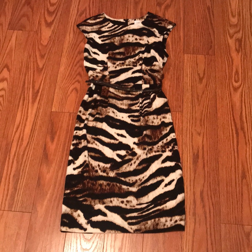 Calvin Klein Sexy Animal Print Dress